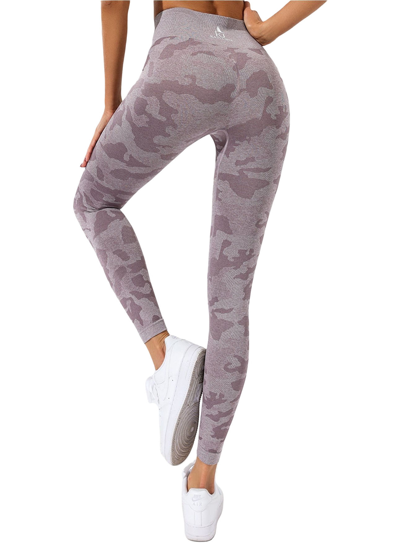 Tie-Dye Sports Leggings with Tummy Control, Lycra with Lifting Effect