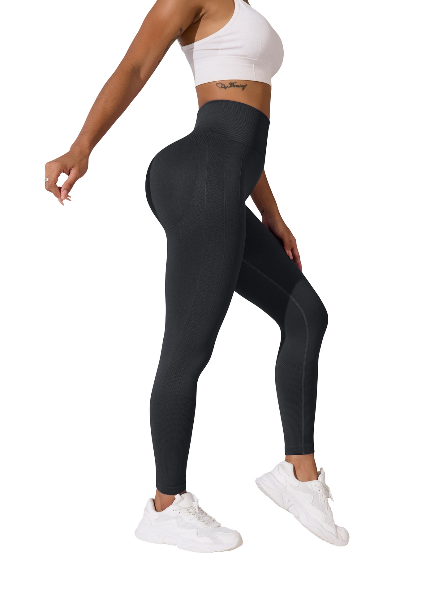 Comfortable high-waist butt-lifting leggings for women