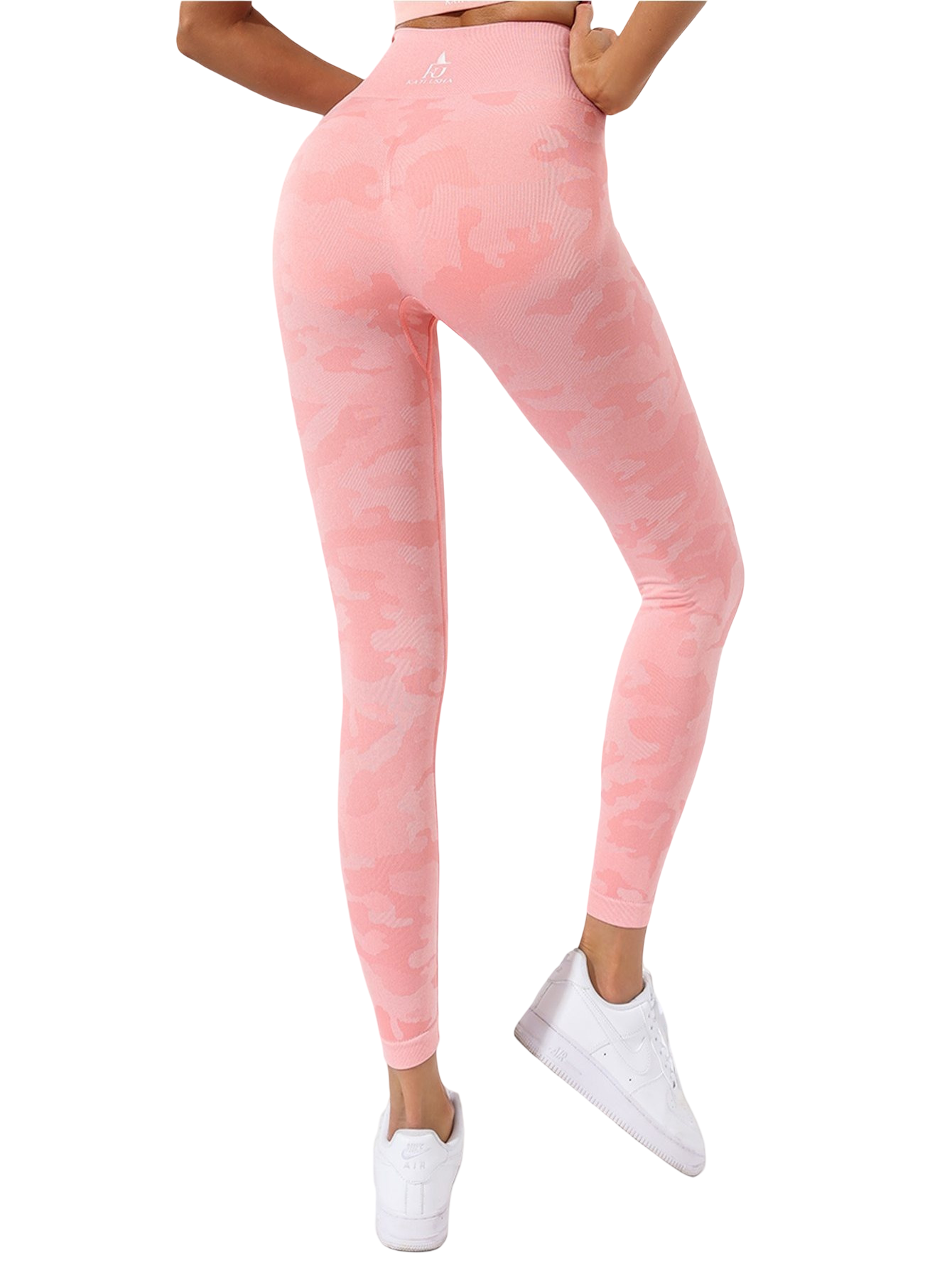 Tie-Dye Sports Leggings with Tummy Control, Lycra with Lifting Effect