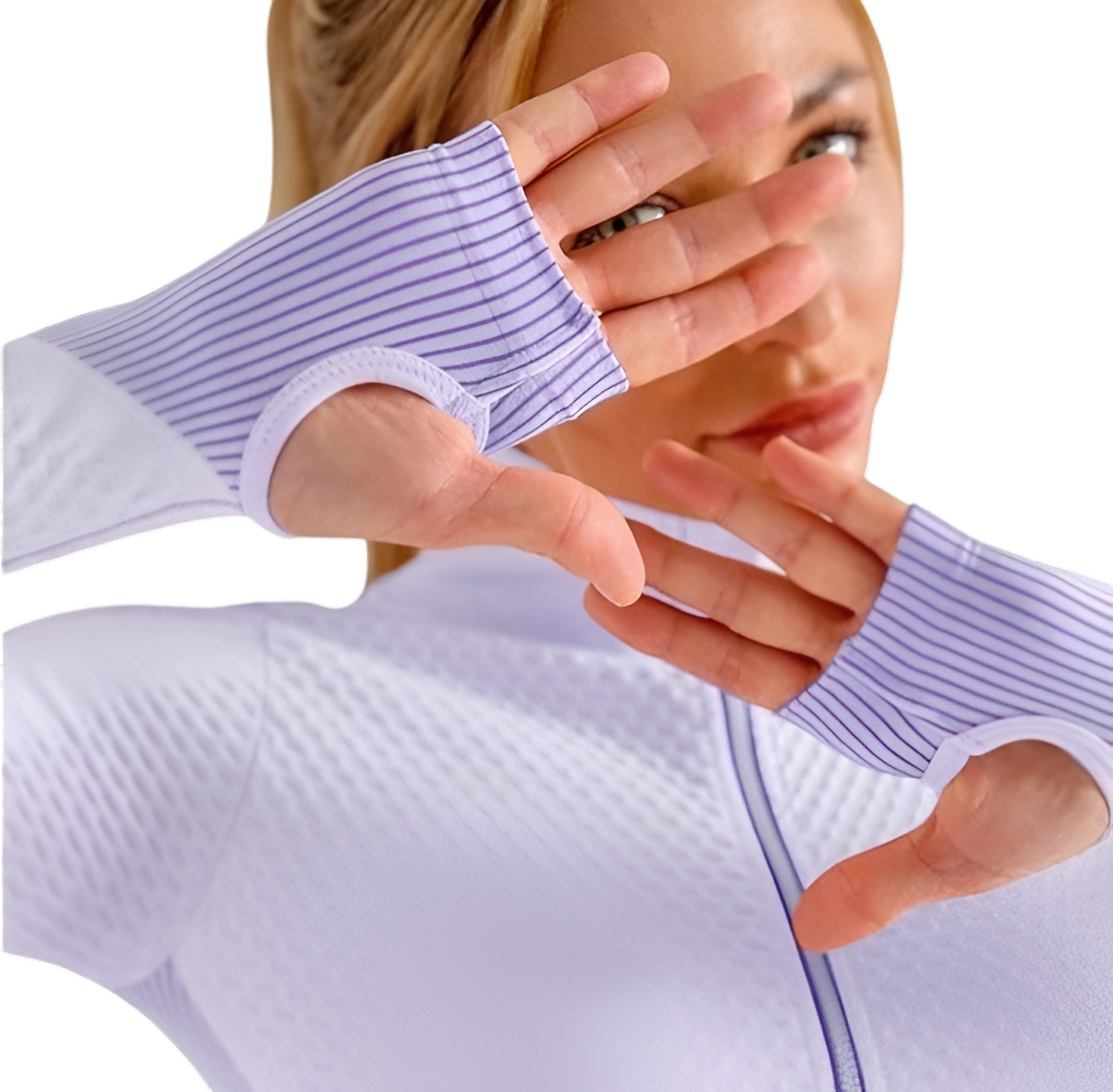 3-piece sports set for women, (Leggings, Sports bra and Sweatshirt)