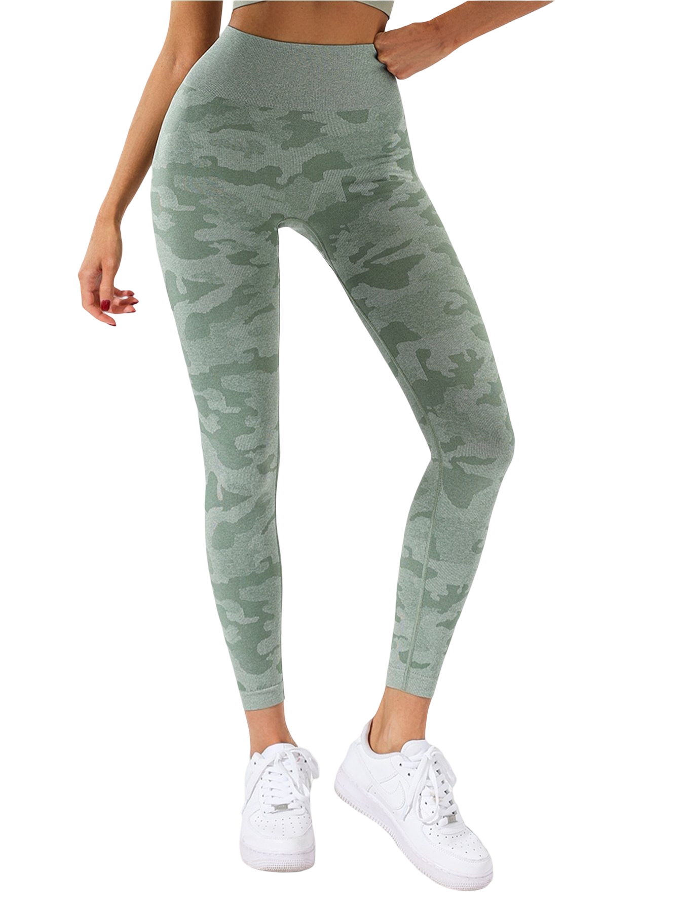 Tie-Dye Sports Leggings with Tummy Control, Lycra with Lifting Effect