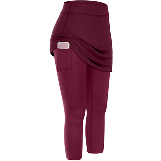 High-elastic leggings with side pockets and push-up effect