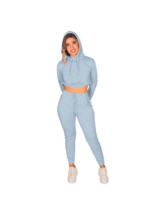 Conjunto deportivo casual y cómodo para mujer