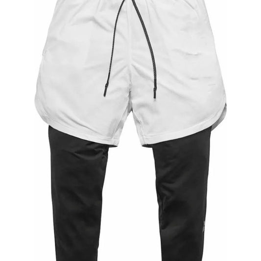 2-in-1 Compression Workout Shorts with Pocket