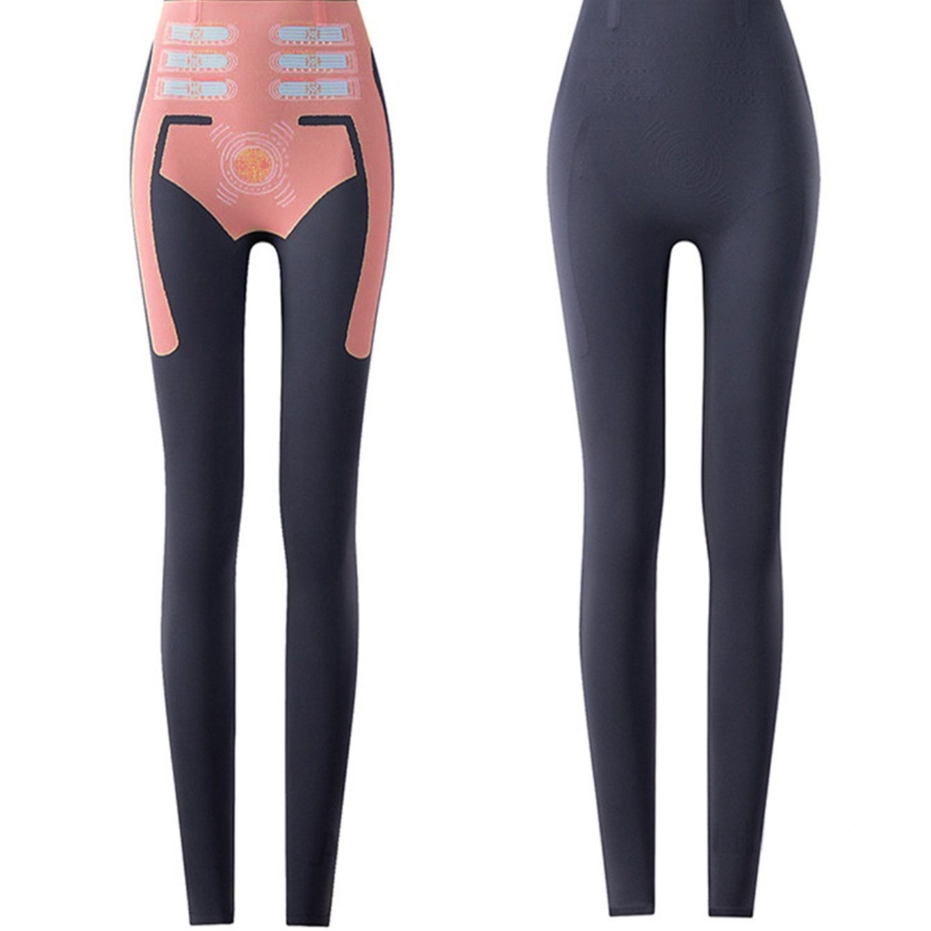 Colombian-style high-waisted sports leggings