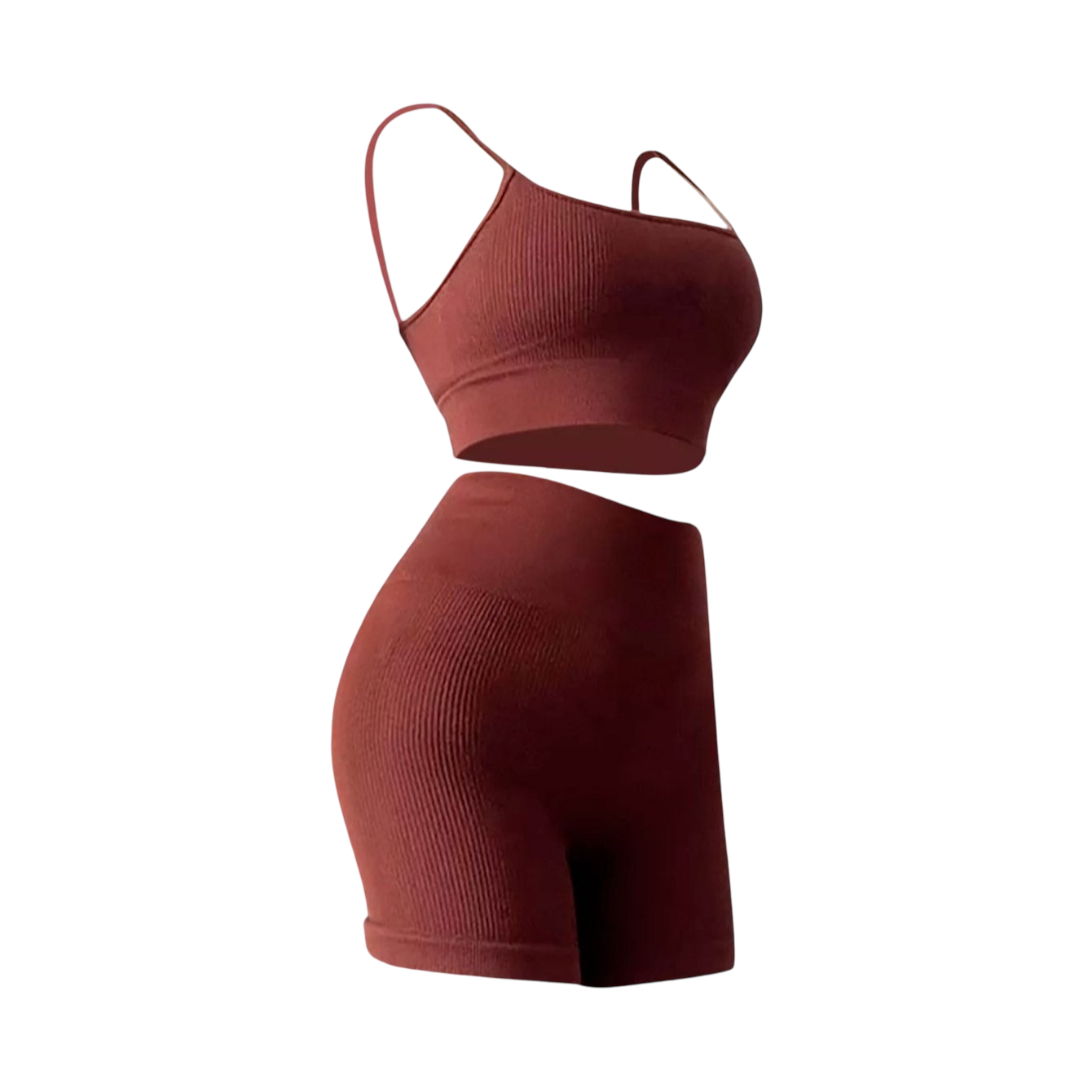 Women's Sports Set, Gym Top and Shorts, Butt Lifter