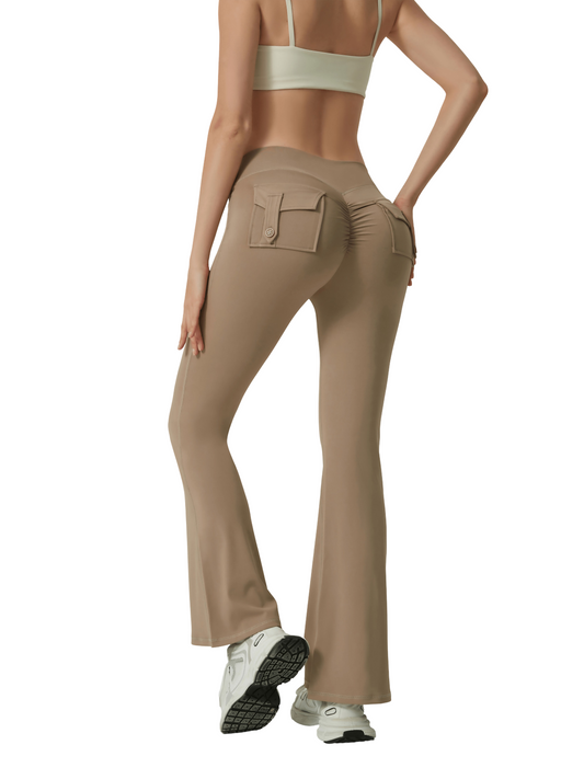 Comfortable push-up sports pants