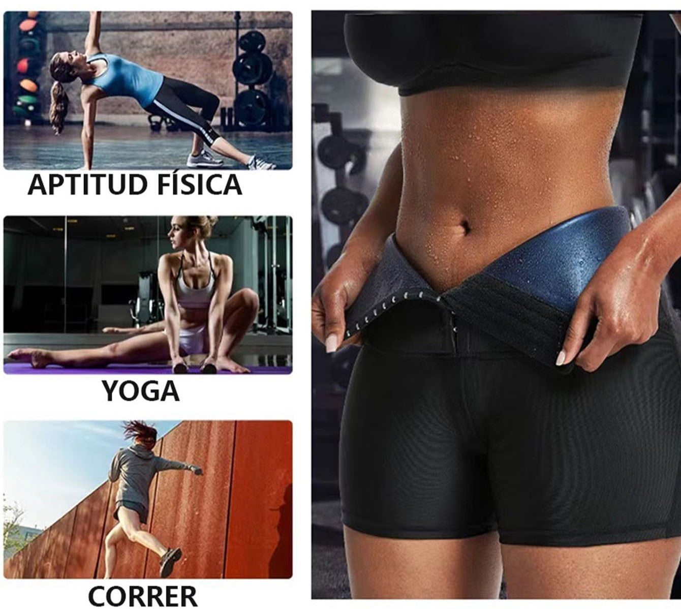 Sauna Reduction Sports Leggings