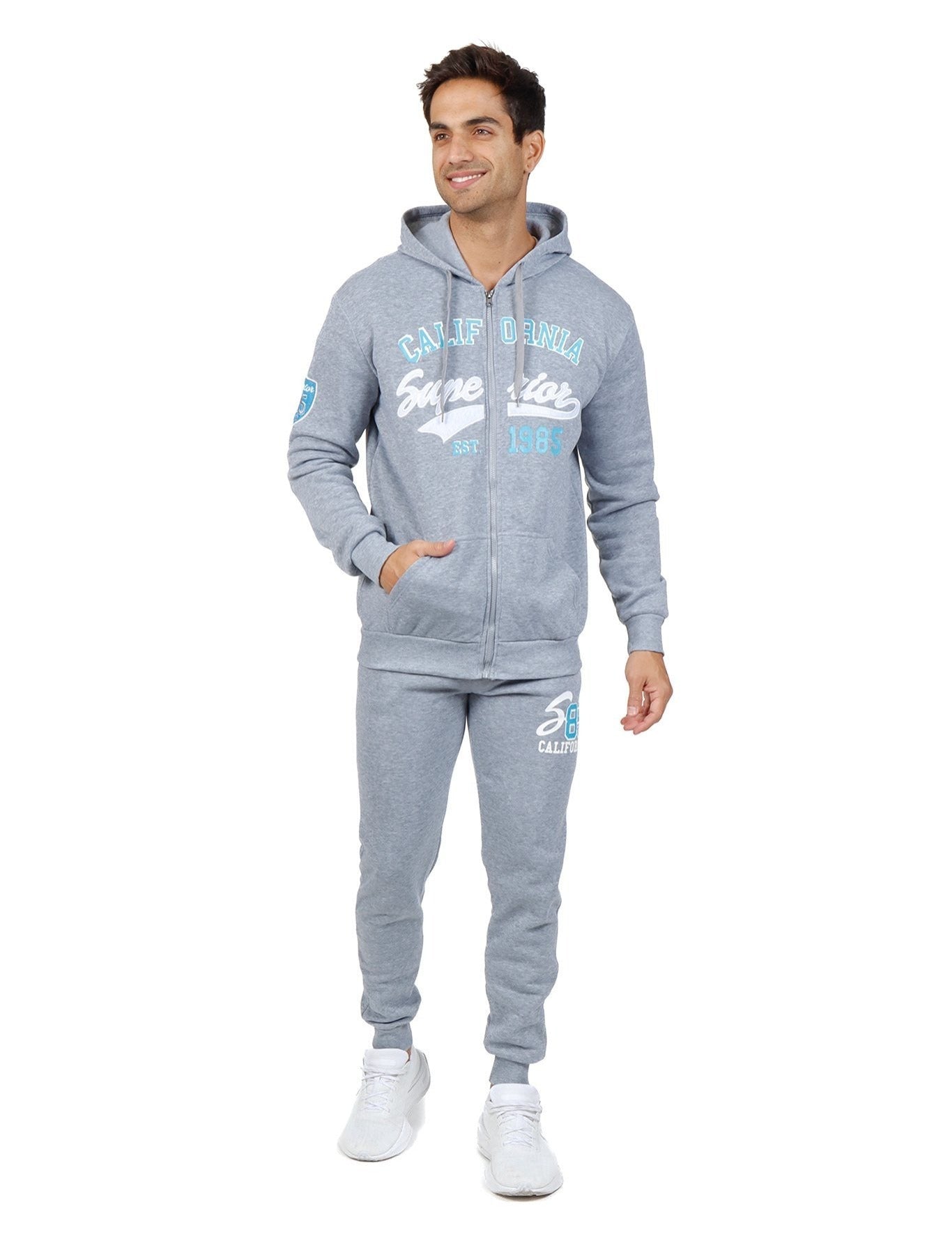 Conjunto deportivo  para hombre de sudadera con capucha y pantalon