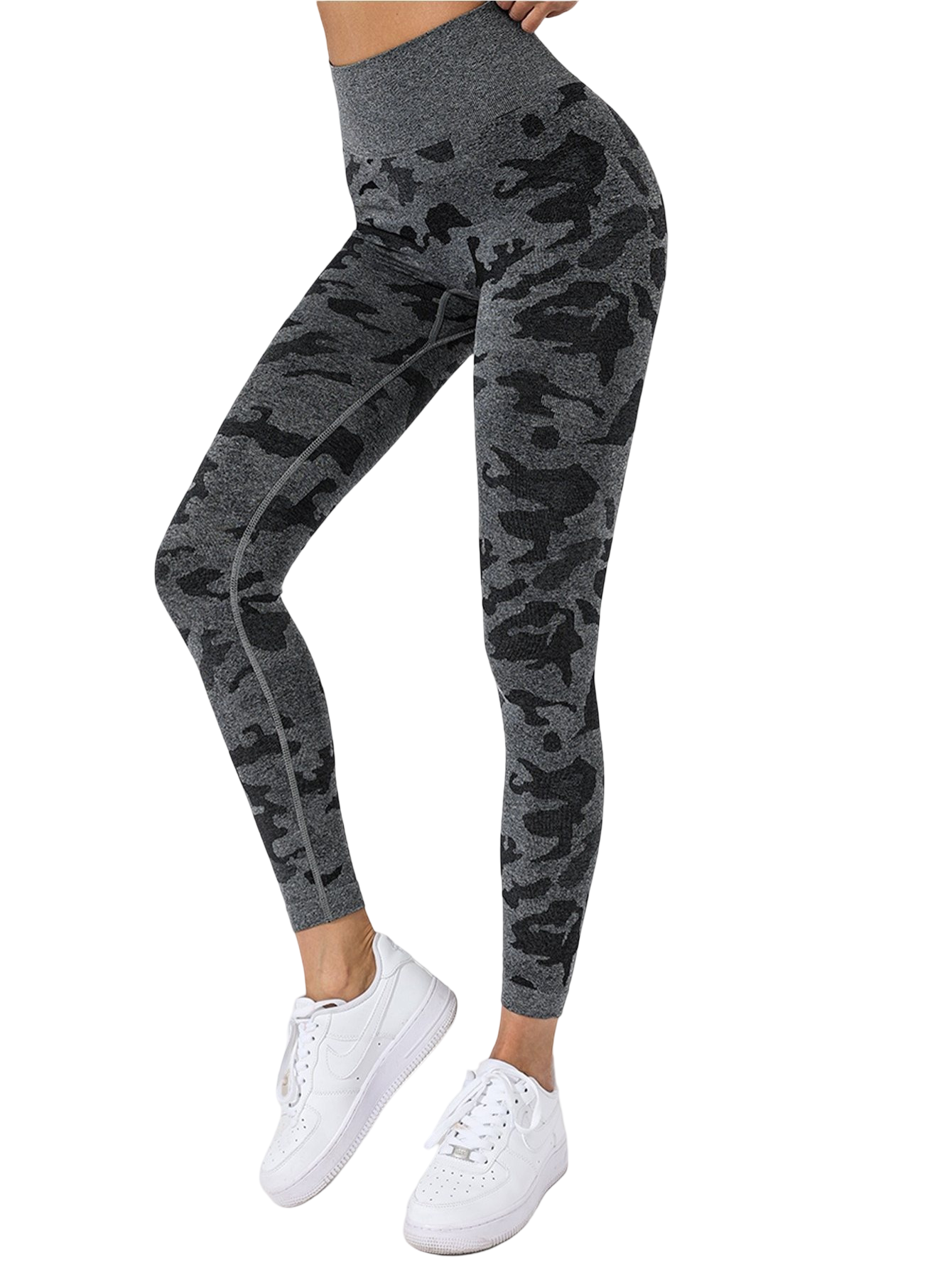 Tie-Dye Sports Leggings with Tummy Control, Lycra with Lifting Effect