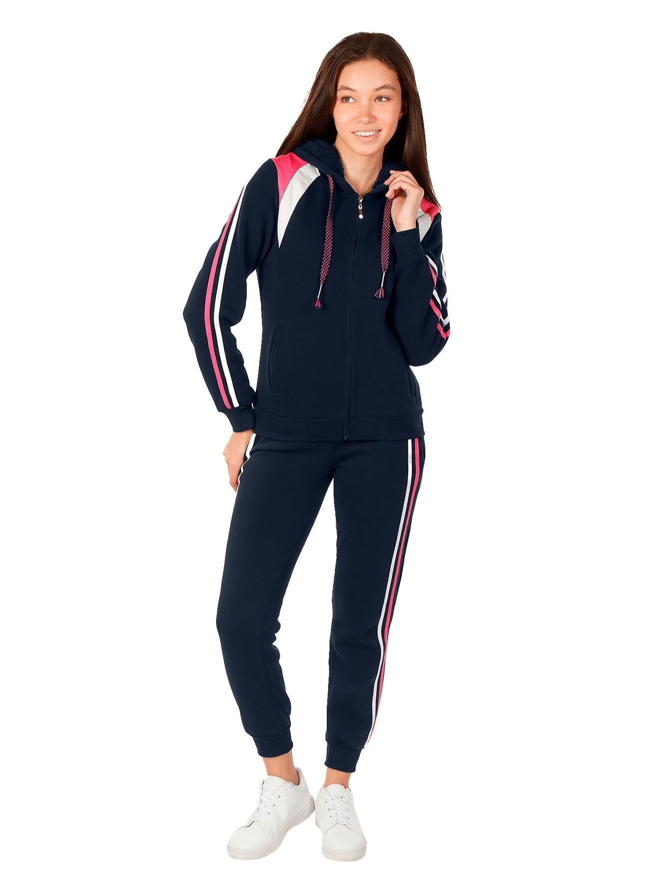 Conjunto deportivo de moda con pantalones deportivos para mujer