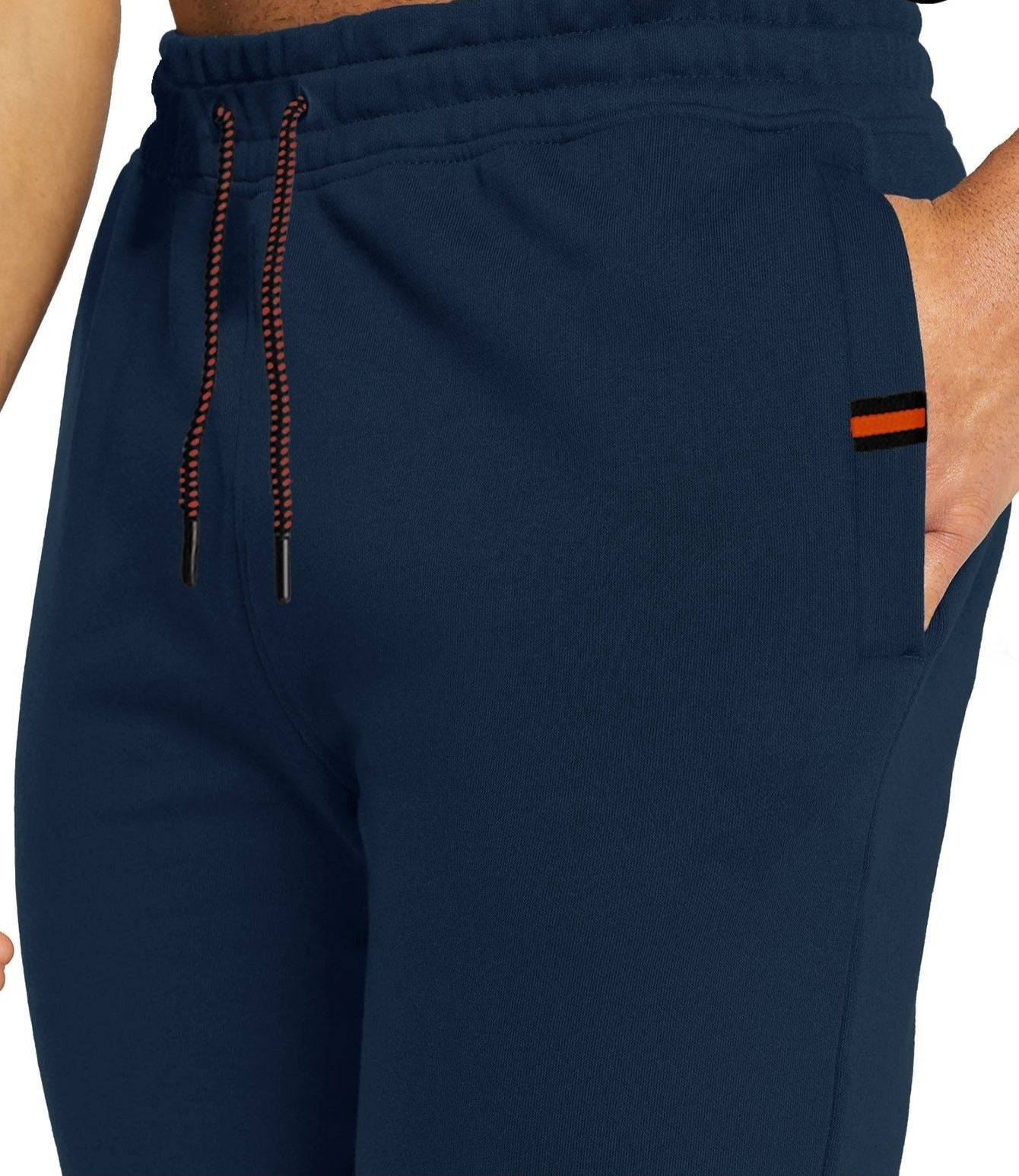 Pants deportivo elástico de corte ajustado para hombre
