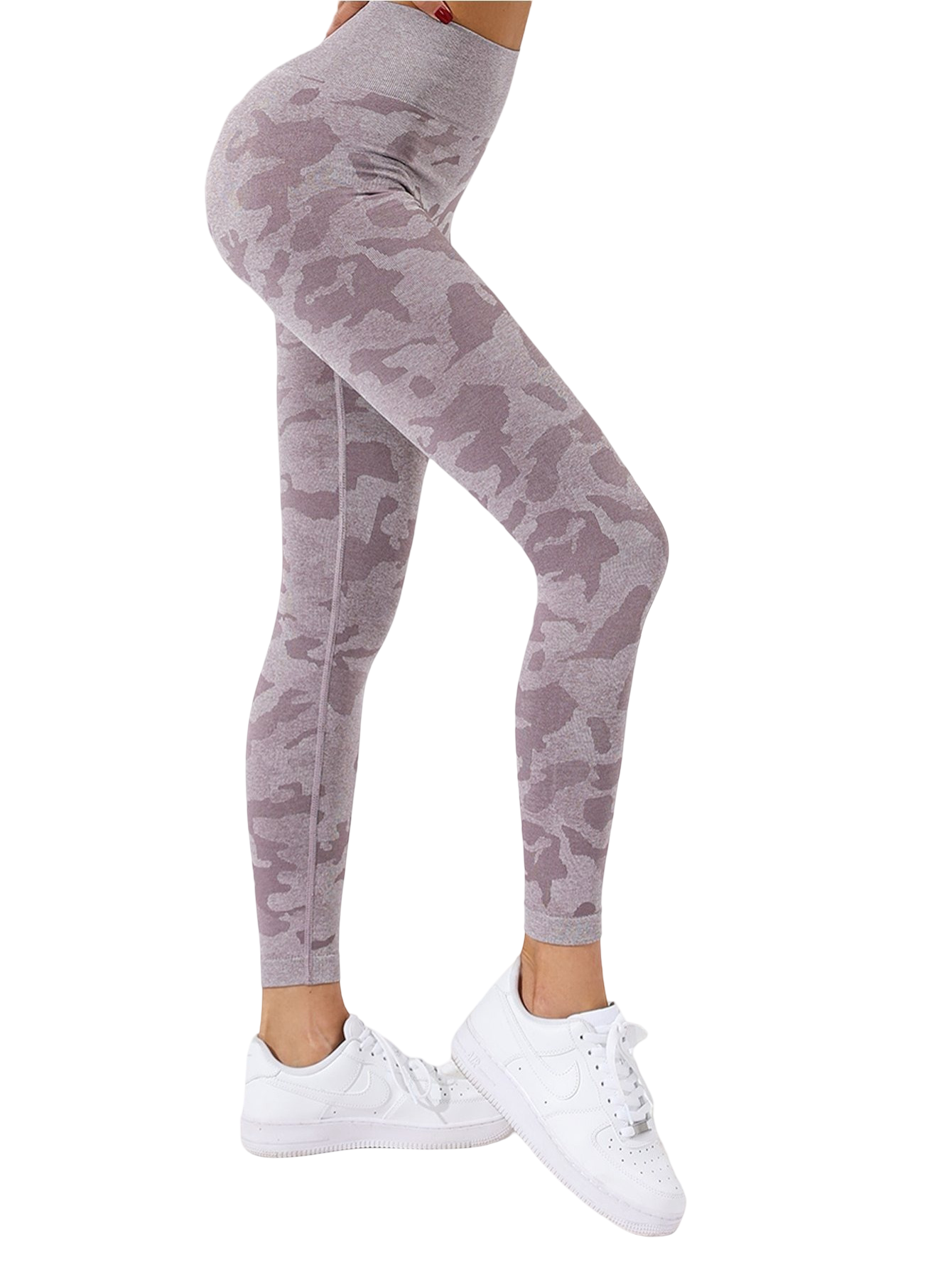 Tie-Dye Sports Leggings with Tummy Control, Lycra with Lifting Effect