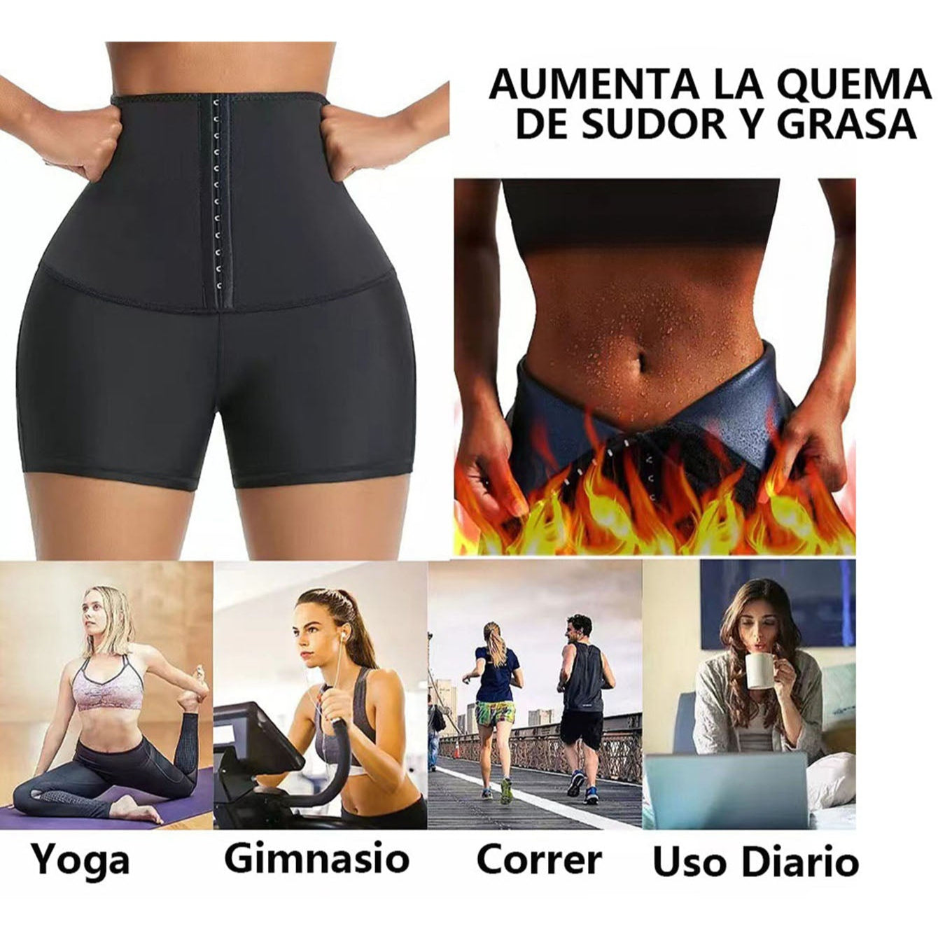 Sauna Reduction Sports Leggings