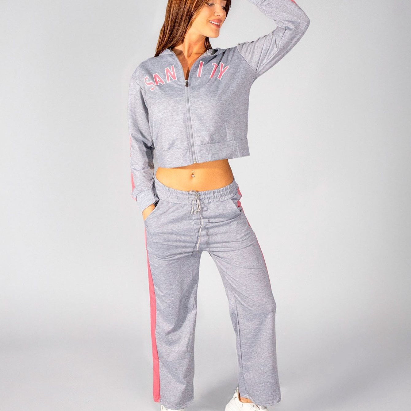 Conjunto deportivo de dos piezas para mujer
