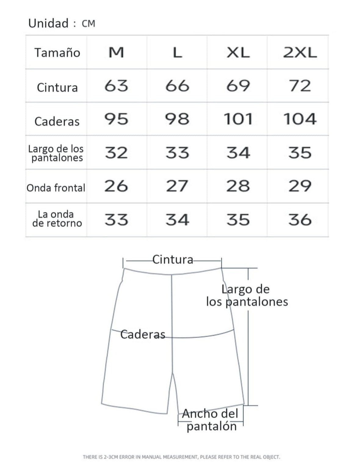 Shorts deportivos 2 en 1 de doble capa para hombre
