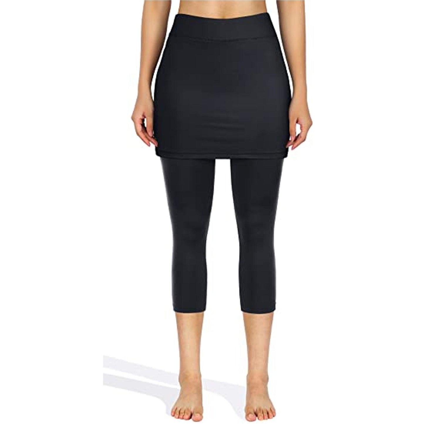 High-elastic leggings with side pockets and push-up effect