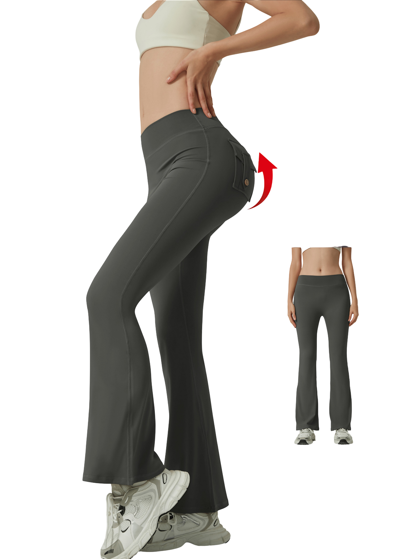 Pantalon deportivos comodos Push-up