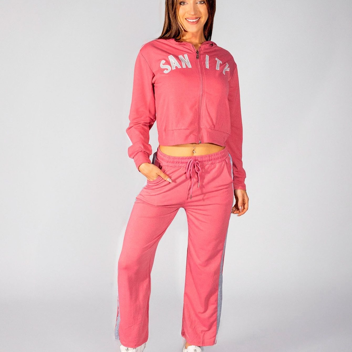 Conjunto deportivo de dos piezas para mujer
