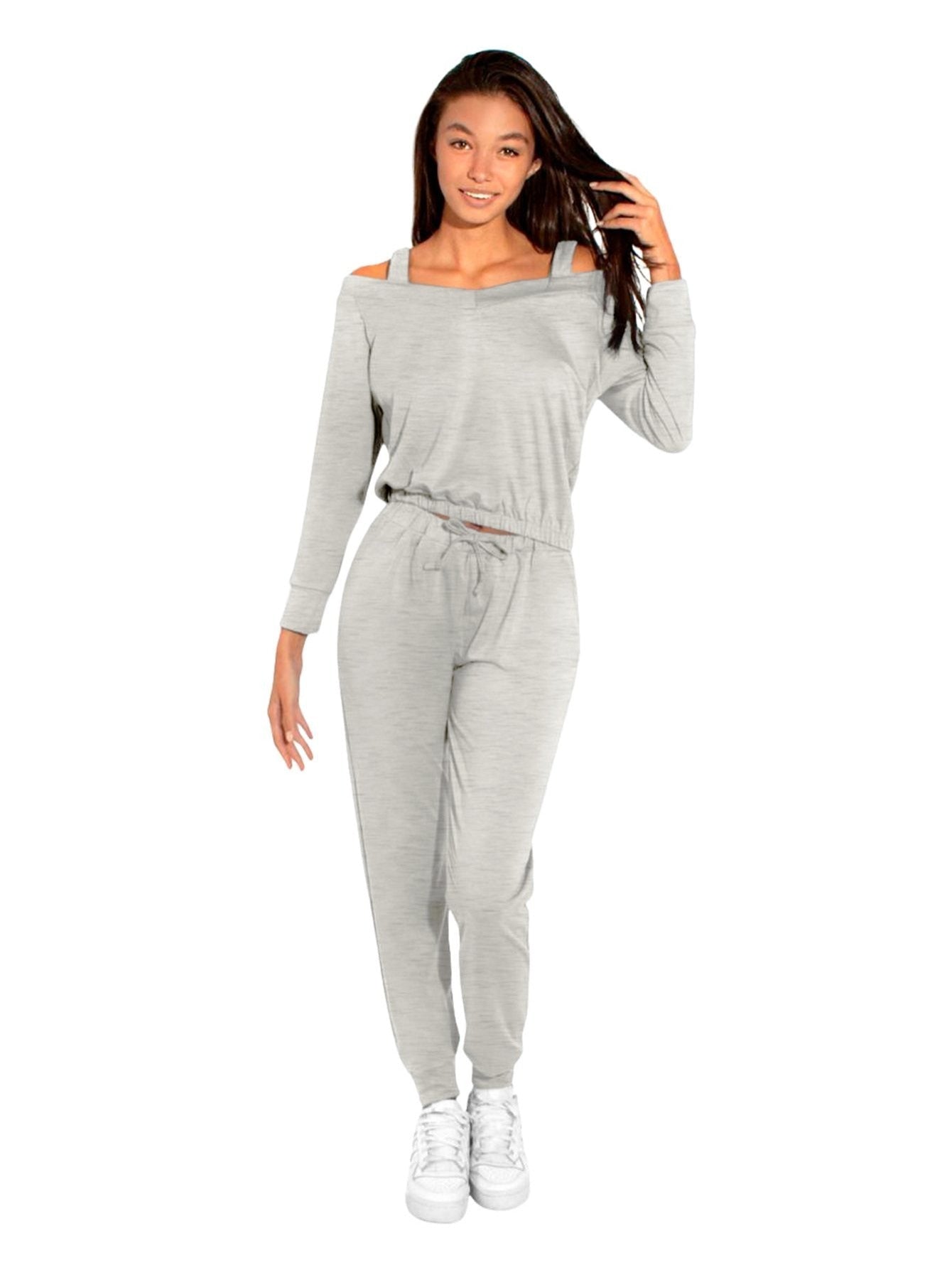 Conjunto deportivo casual y cómodo para mujer