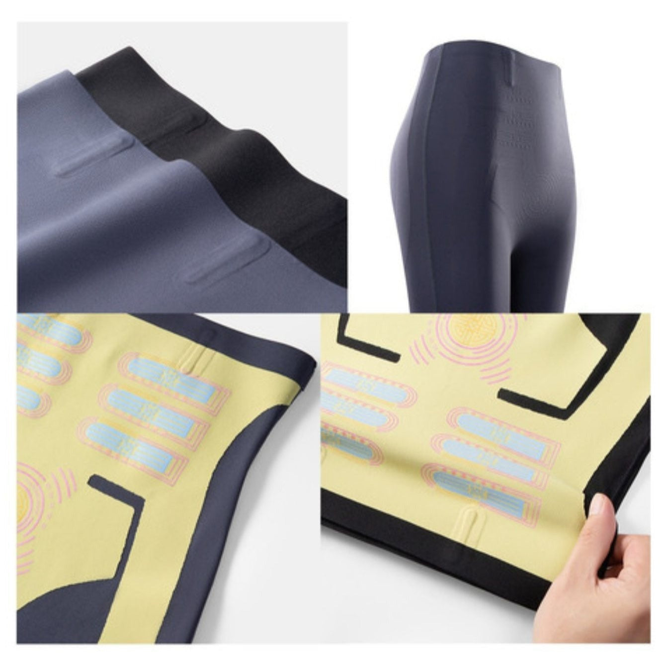 Colombian-style high-waisted sports leggings
