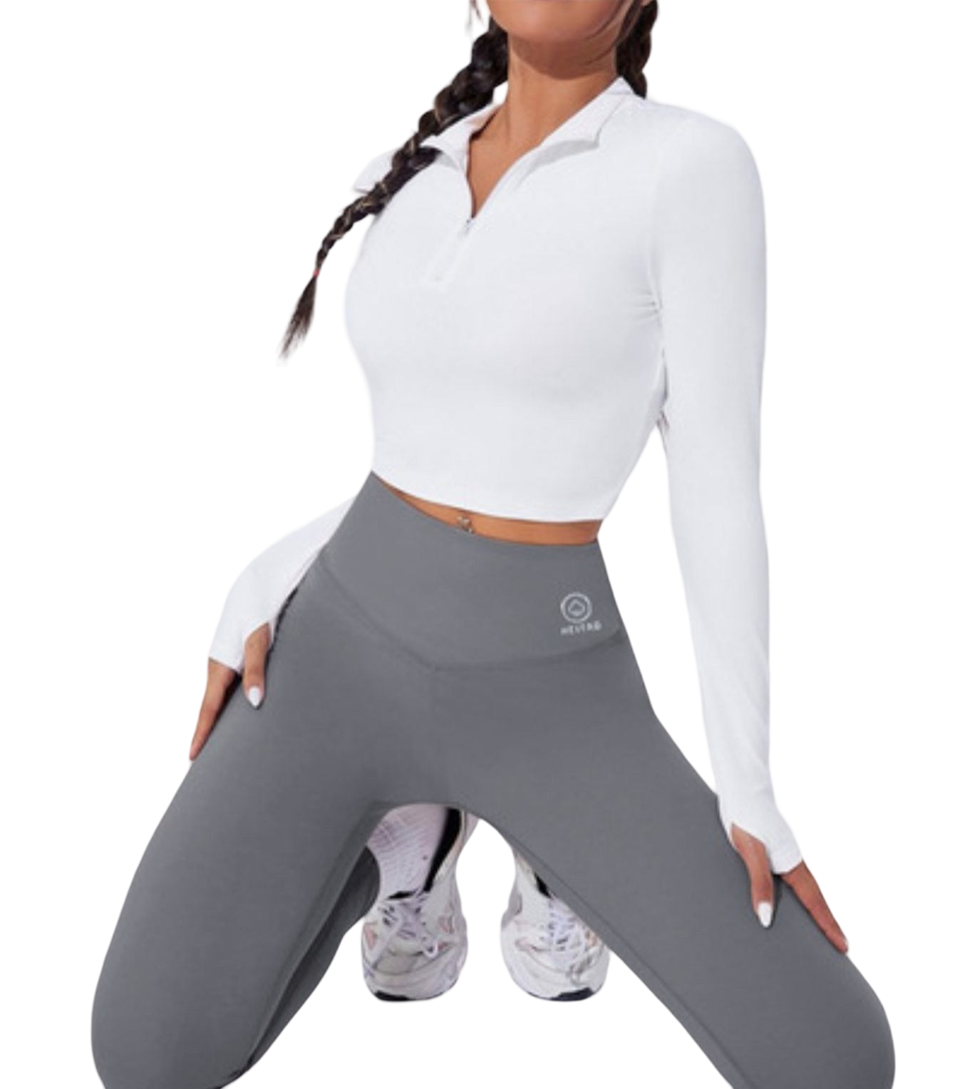 Set of 4 Pump Up seamless sports leggings