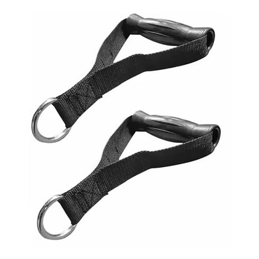 2 asas de gimnasio tipo D, polea manual de gimnasio