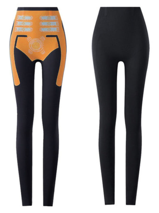 Colombian-style high-waisted sports leggings