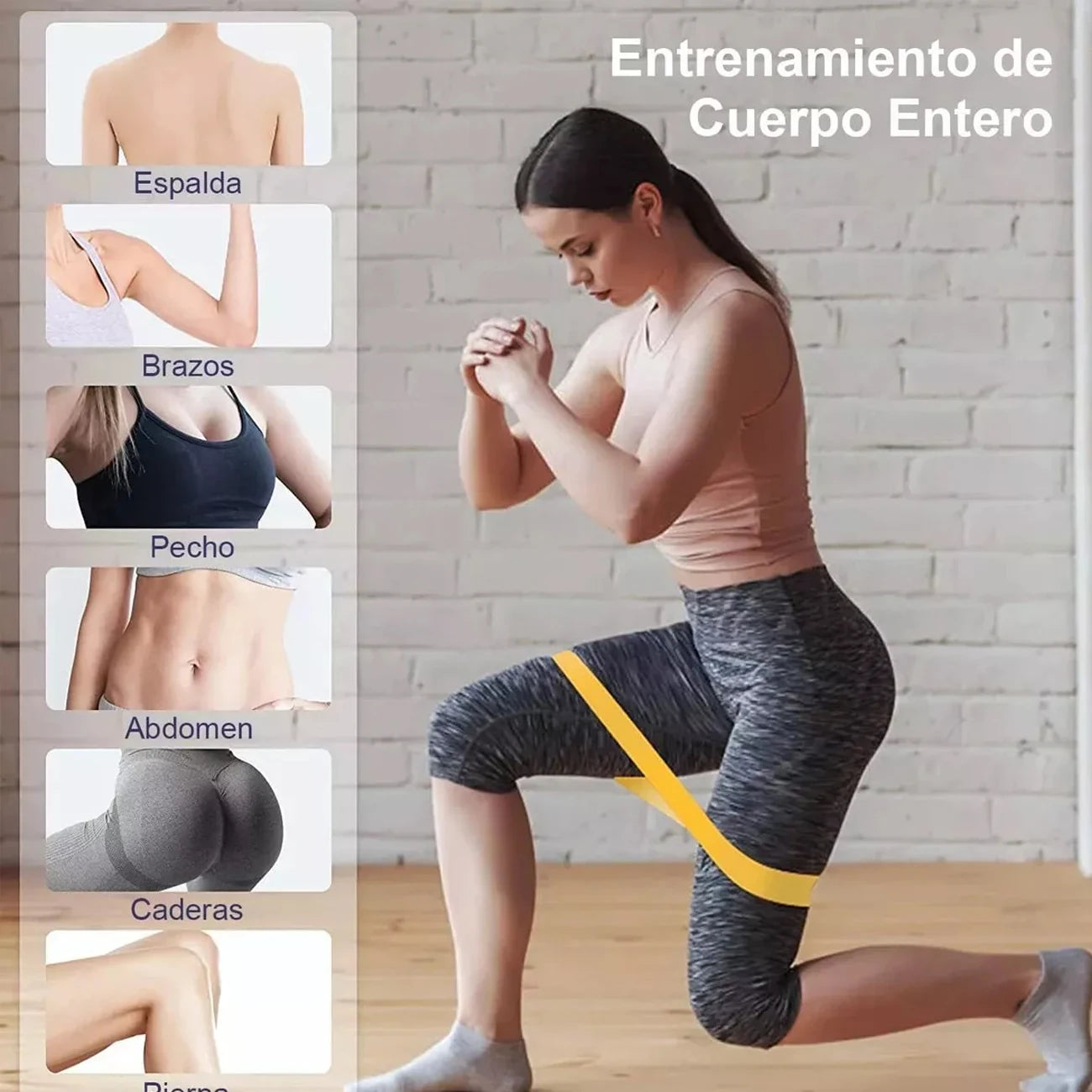 5 Resistance Bands for Yoga, Gym, Fitness Exercise