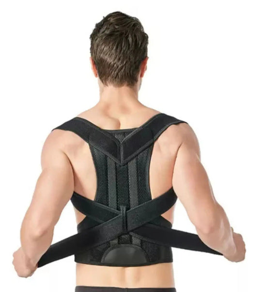 Unisex adjustable posture corrector belt