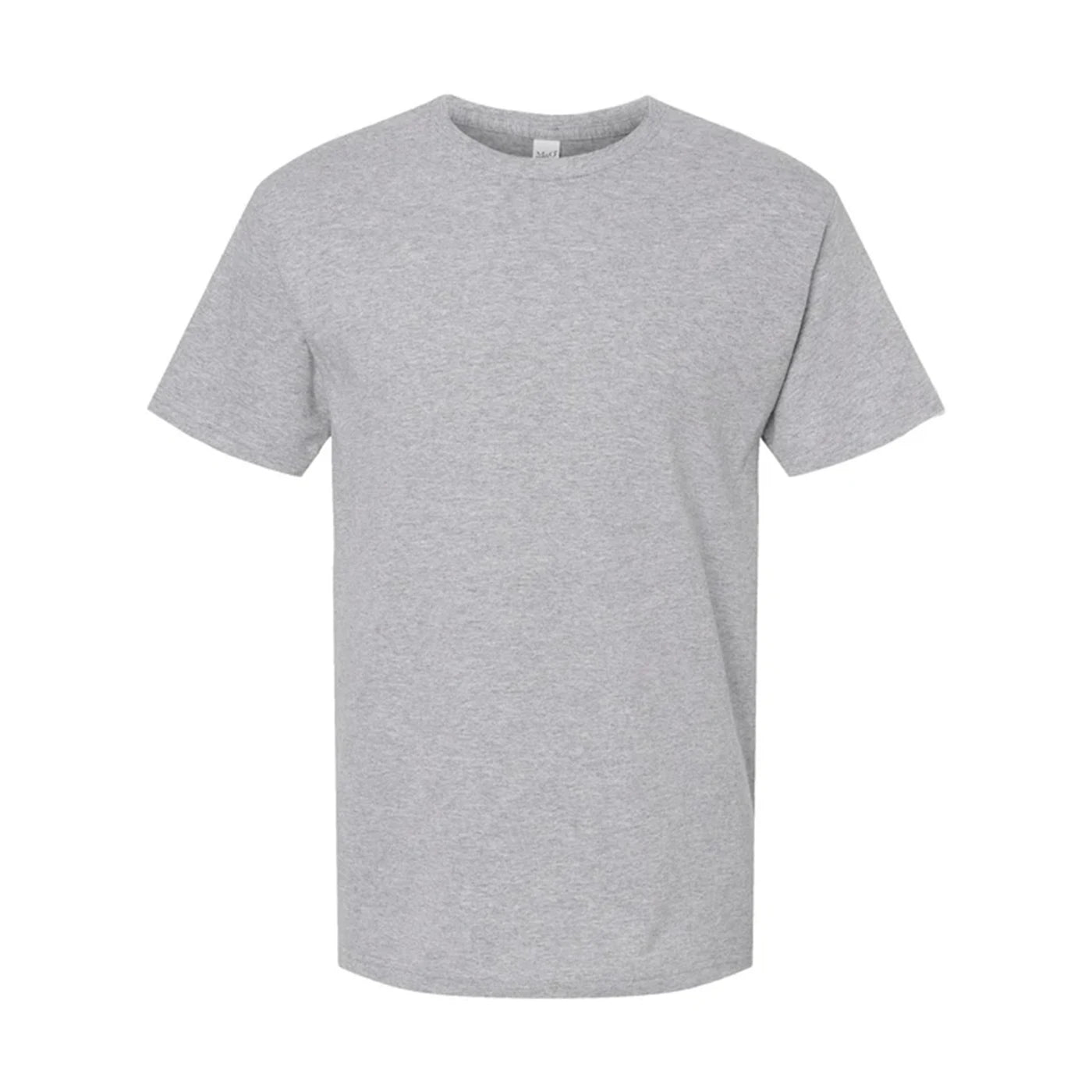 Camiseta deportiva de cuello redondo para hombre de algodón suave y transpirable