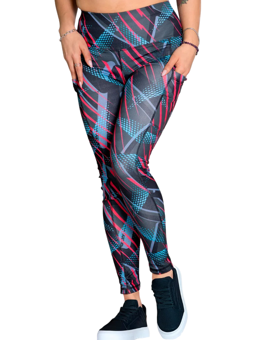 Women's High Waisted Workout Leggings, Lightweight, Comfortable, with Cell Phone Pockets