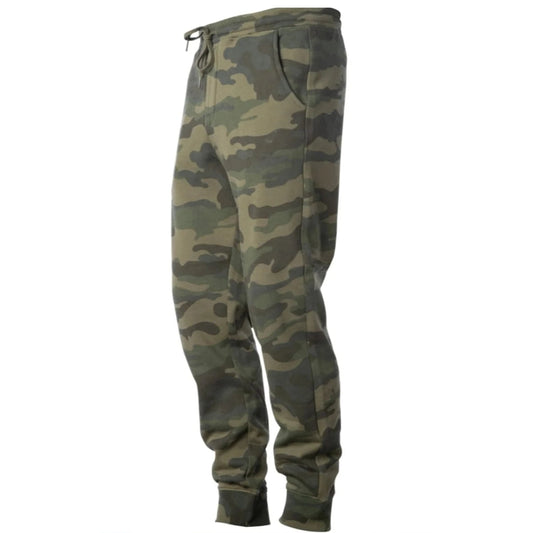 Jogger pants with adjustable drawstring, front and back pockets