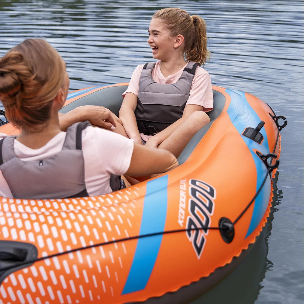 Inflatable boat for 2 people