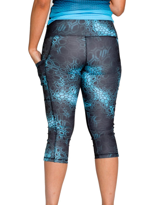 Women's High Waisted Workout Leggings, Lightweight, Comfortable, with Cell Phone Pockets