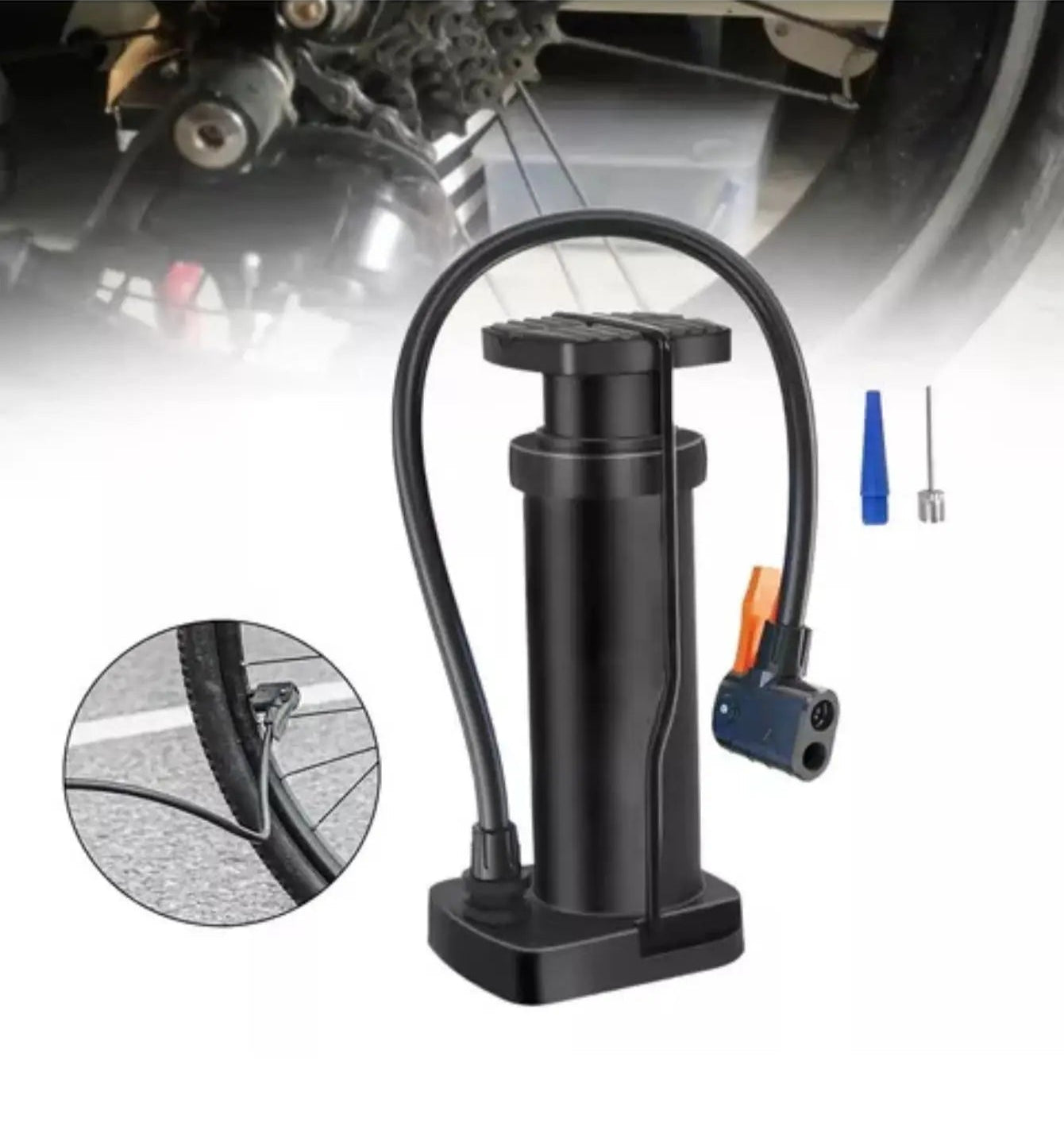 Multi-purpose foot pump