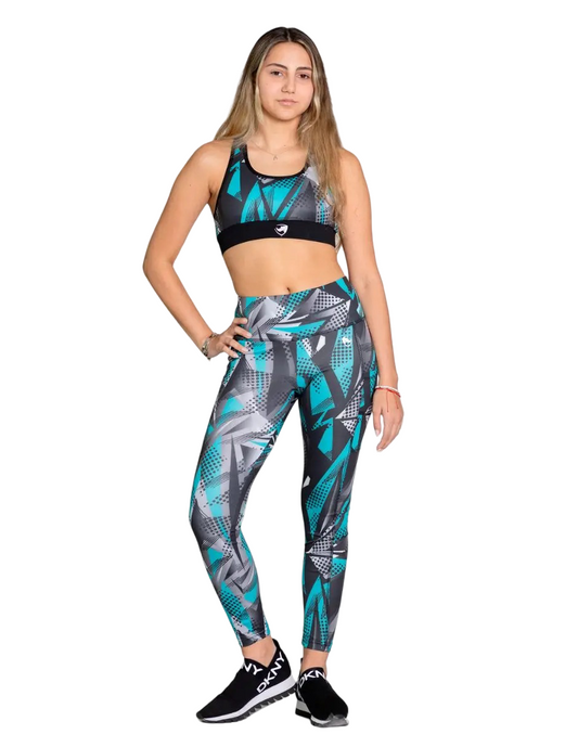 Women's High Waisted Sports Leggings with Cell Phone Pockets