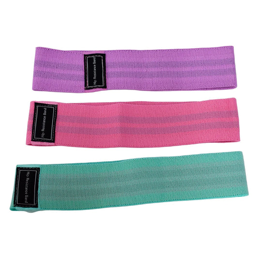 Set of 3 sports resistance bands