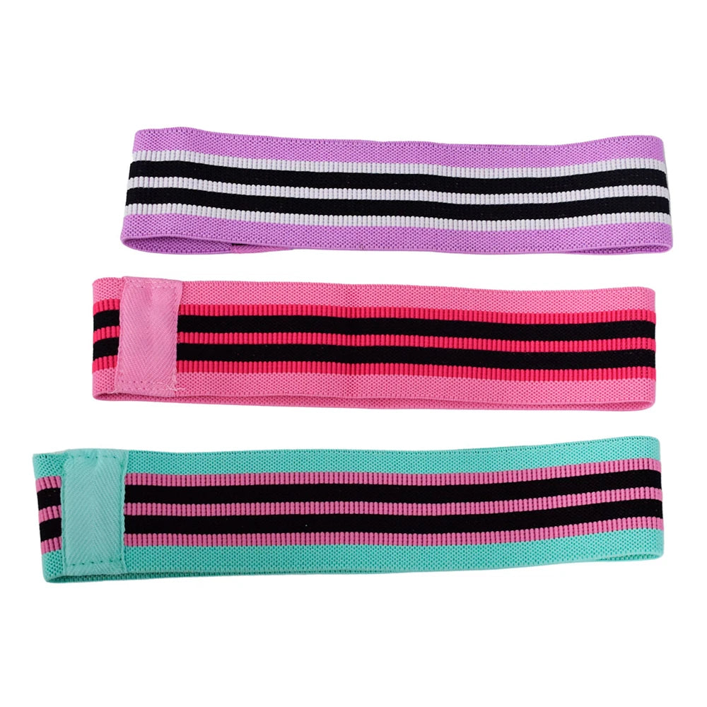 Set of 3 sports resistance bands
