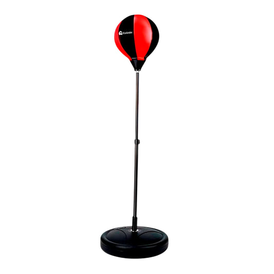 Boxing Kit, Gloves with Pear and Base with Adjustable Height 