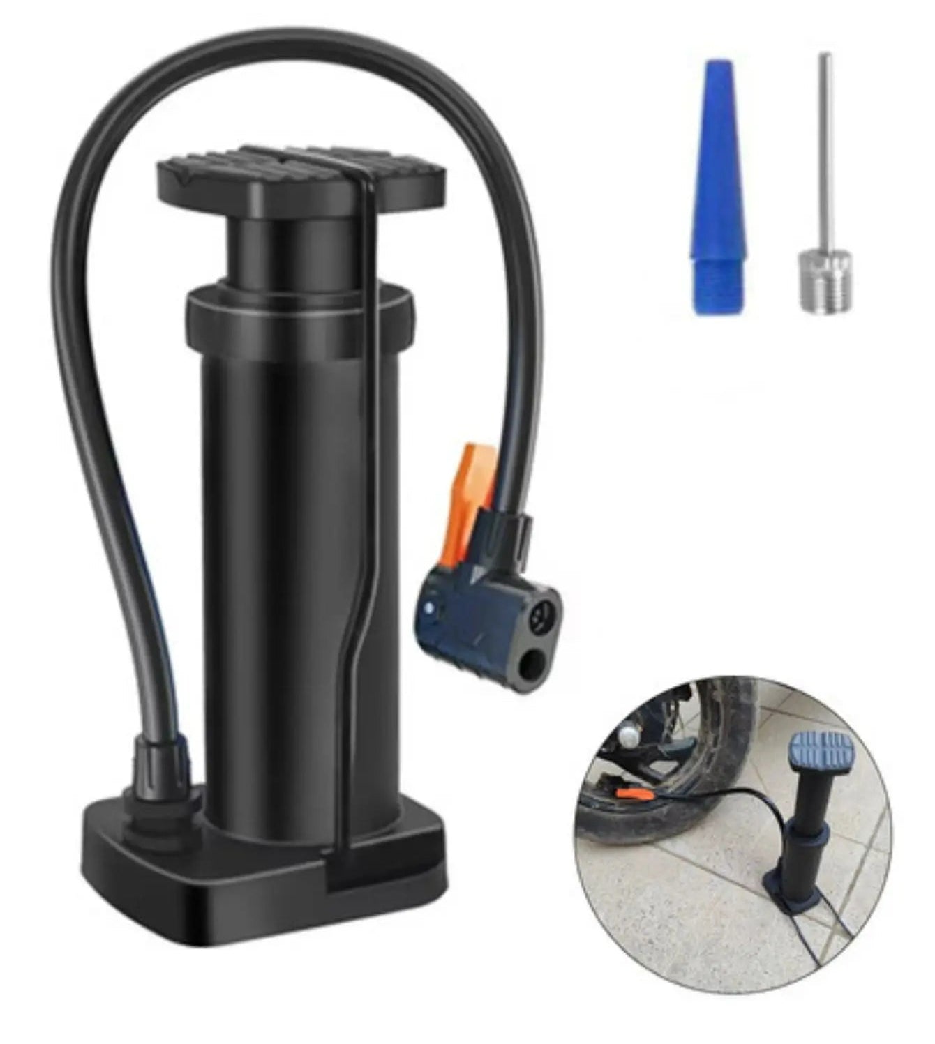Multi-purpose foot pump