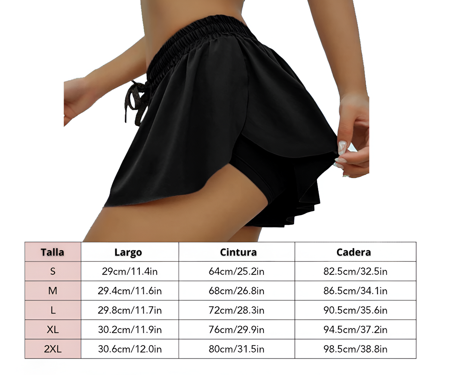 2-in-1 sports shorts