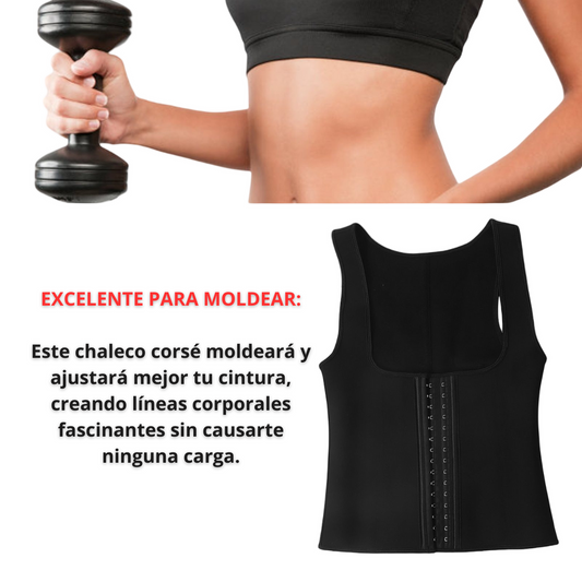 3-layer shaping sports vest