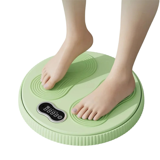 Rotating Waist Counting Disc, Bodybuilding Fitness Abdominal Twister Training Plate 