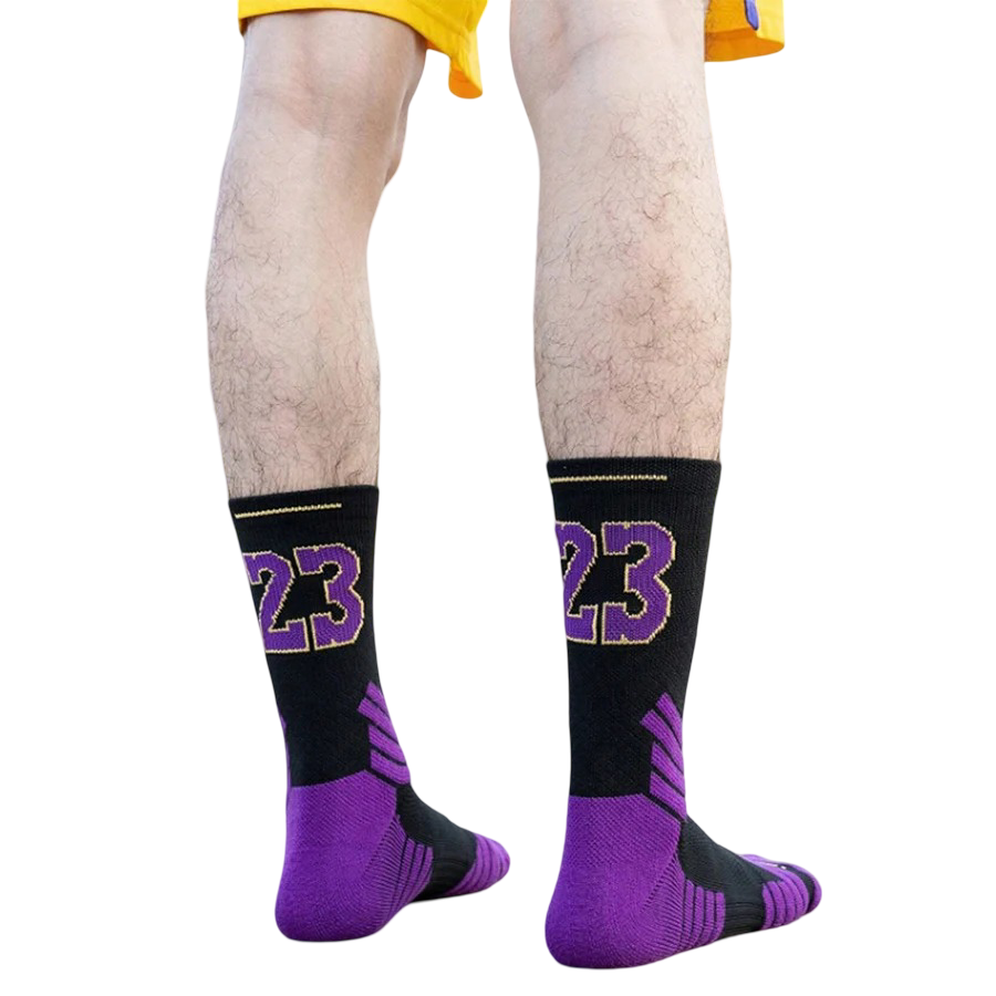 Calcetines de baloncesto profesionales para hombre, cortos de entrenamiento, gruesos con absorción de sudor
