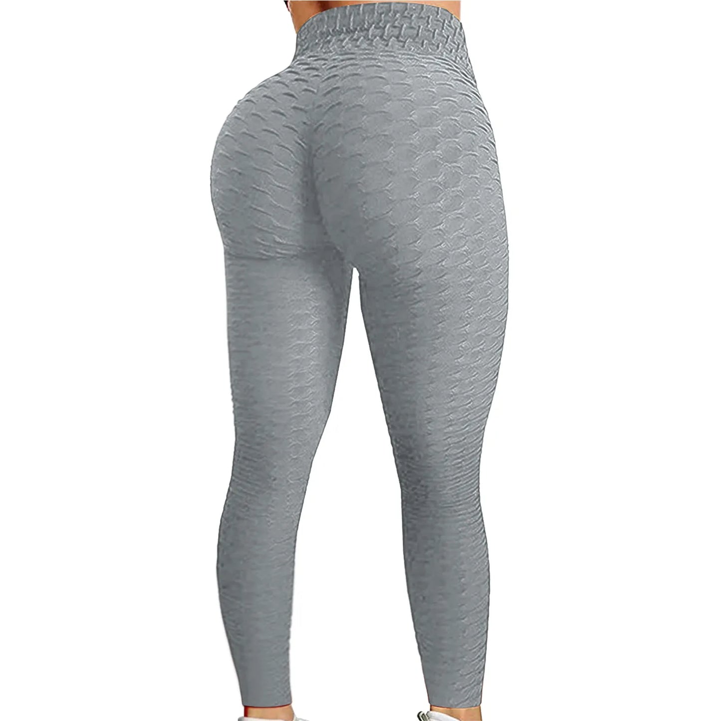 Legins de cintura alta para mujer, para levantamiento de cadera, fitness, running