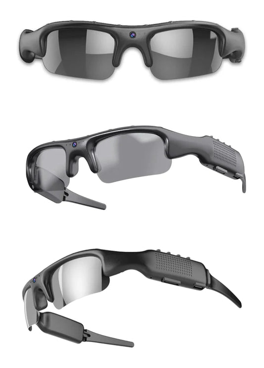 Gafas inteligentes con canara de video HD 1080P con aplicación WIFI, para deportes al aire libre