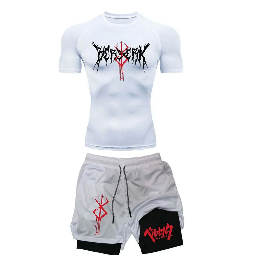Conjunto de compresión Anime Berserk para hombre