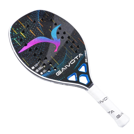 Pala de padel de fibra de carbono 3K adecuada para atletas profesionales