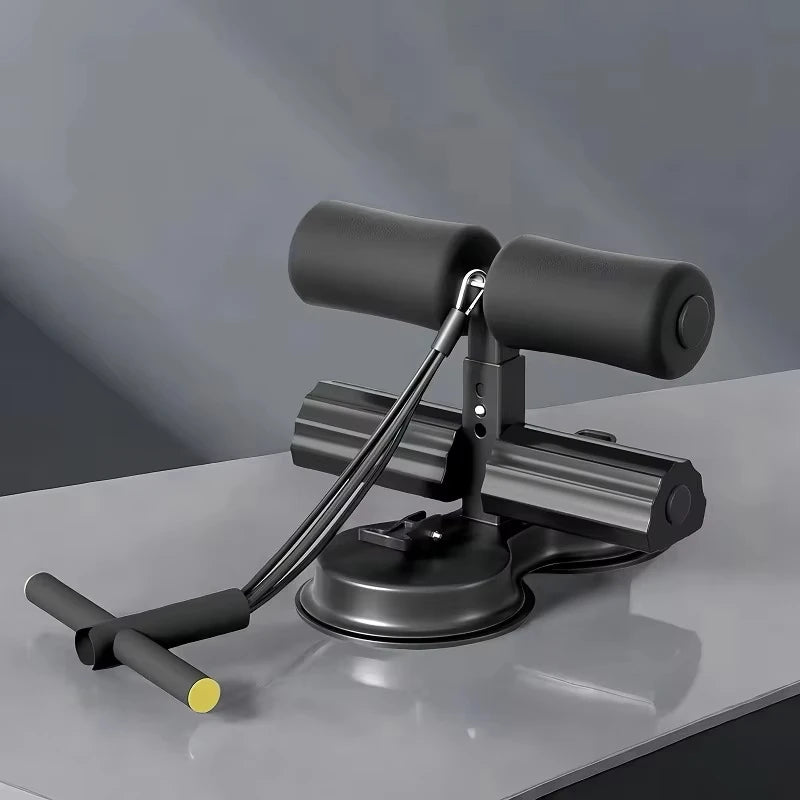 Equipo para abdominales, ventosas, soporte para tobillos, ajustable